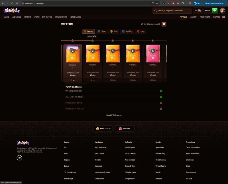 Getting Started: Westace Casino Login and Registration