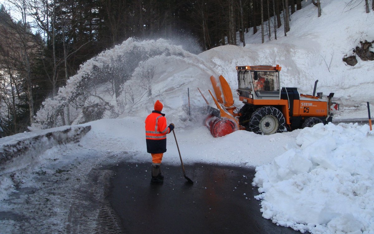 Opération de déneigement par Déneigement Capital (D.L.) Inc.
