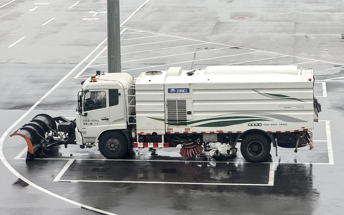 Déneigement en action